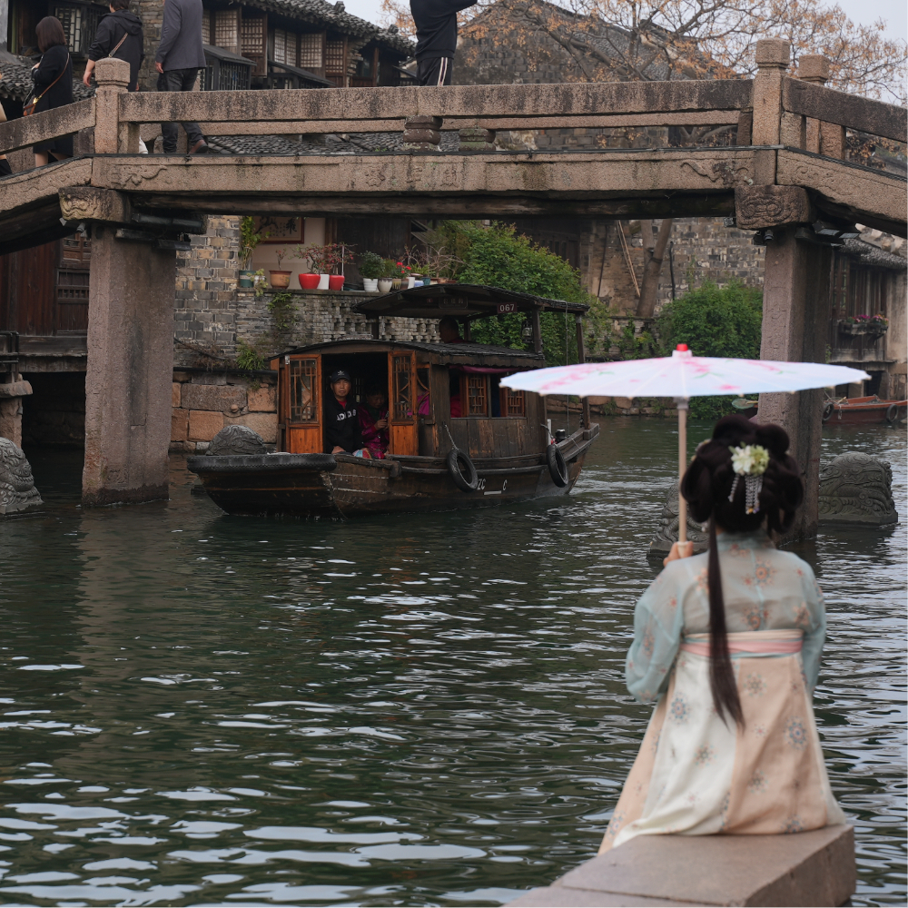 [즉시확정]우전수향마을 야경 상해근교 한국어가이드 당일여행 상하이 데이투어-동책유람선포함 이미지 3