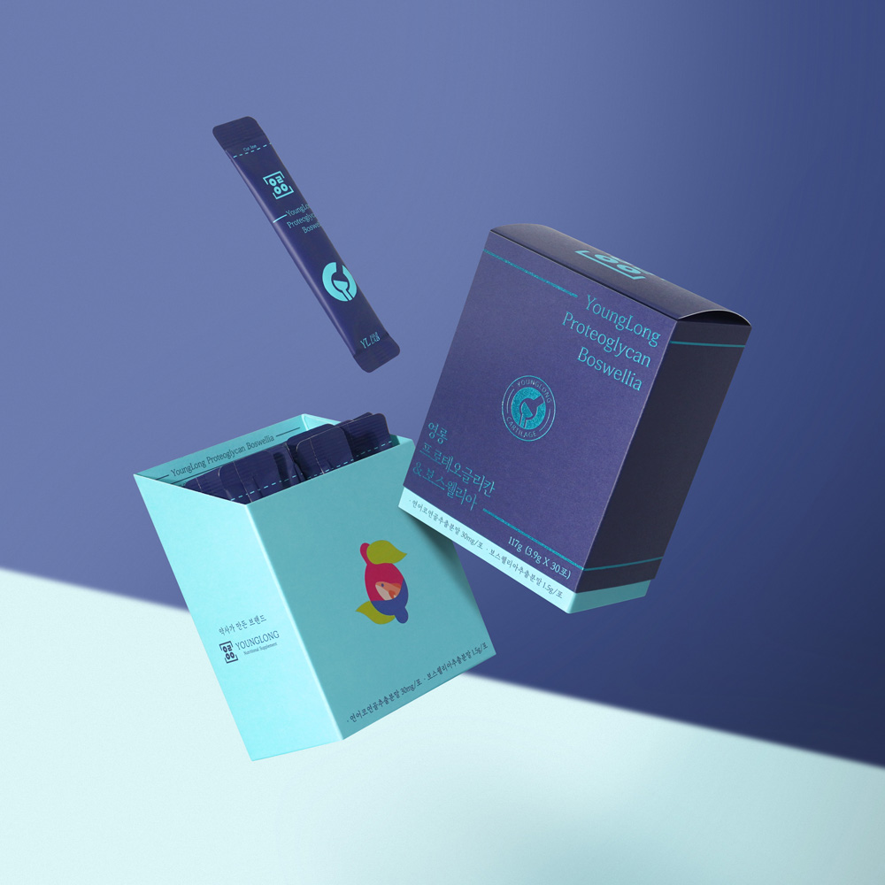 [3+1]영롱 프로테오글리칸 & 보스웰리아 [프로테오웰리아]콘드로이친 우슬 연어코 연골 이미지 3