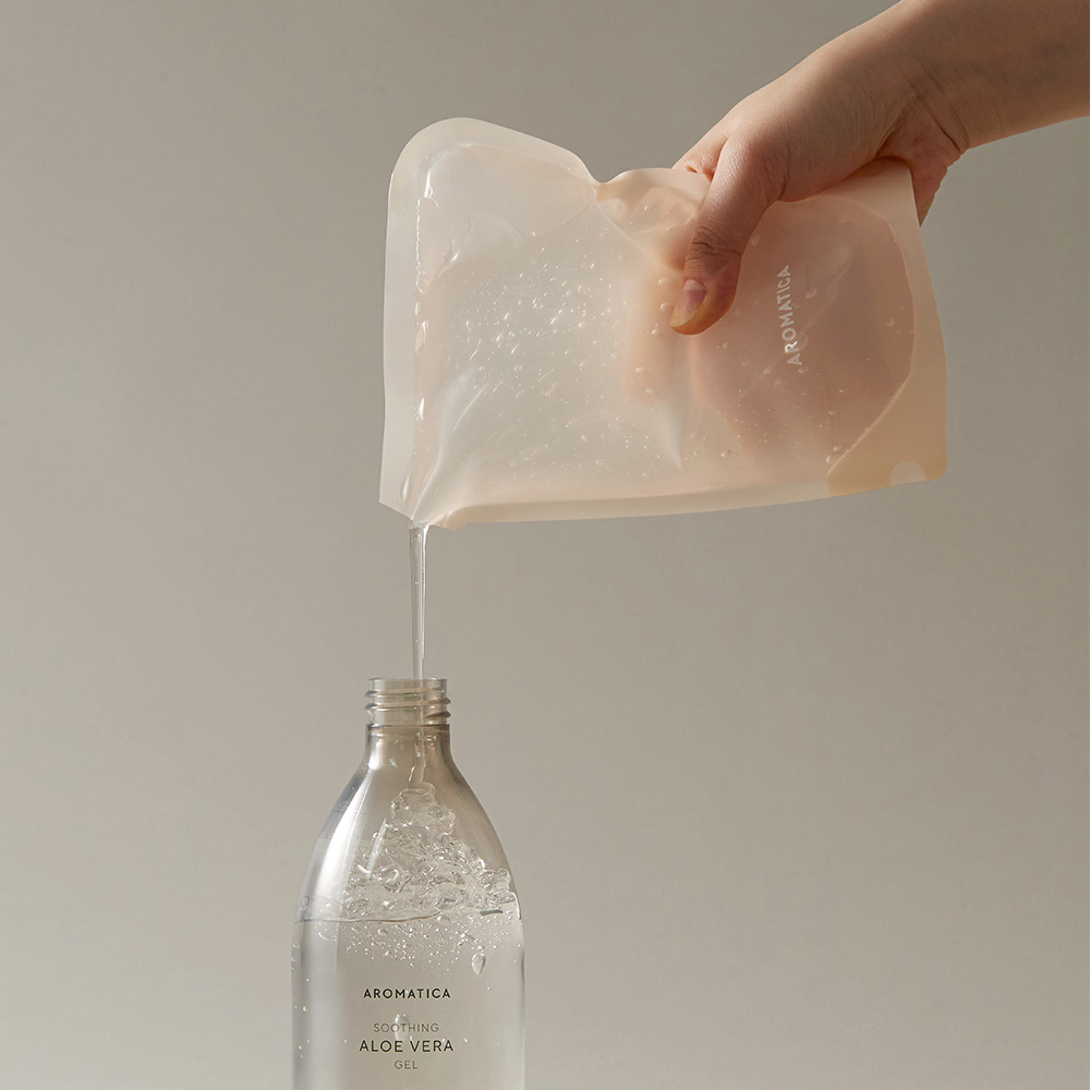 [라운지ONLY/1+1]아로마티카 수딩 알로에 베라 젤 500ML (리필) - 상세 이미지 2