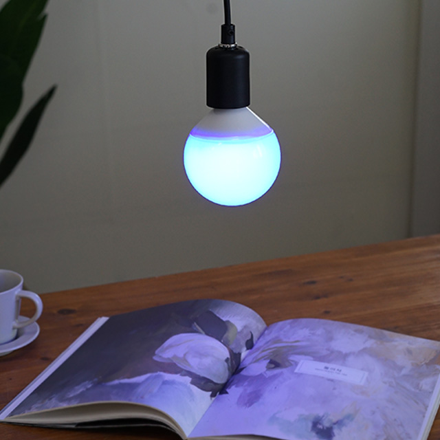 LED 볼 전구 G95 지니 12W RGB 색변환 리모컨 이미지 7