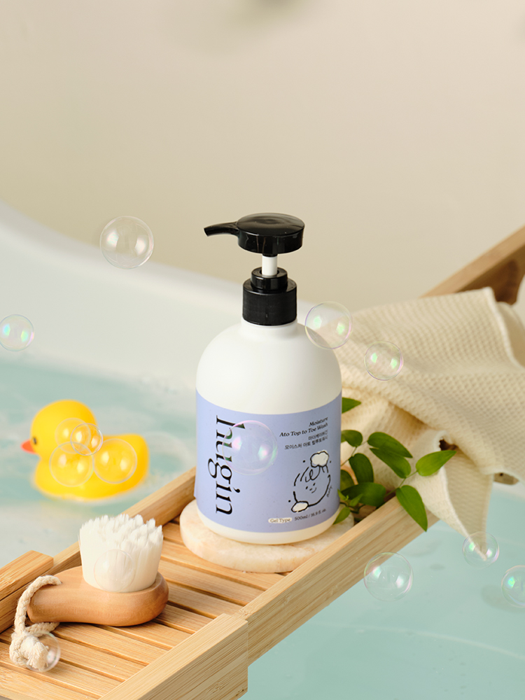 허긴 신생아 아기 유아 아토 로션 대용량 500ml 베이비 스킨케어 - 상세 이미지 3