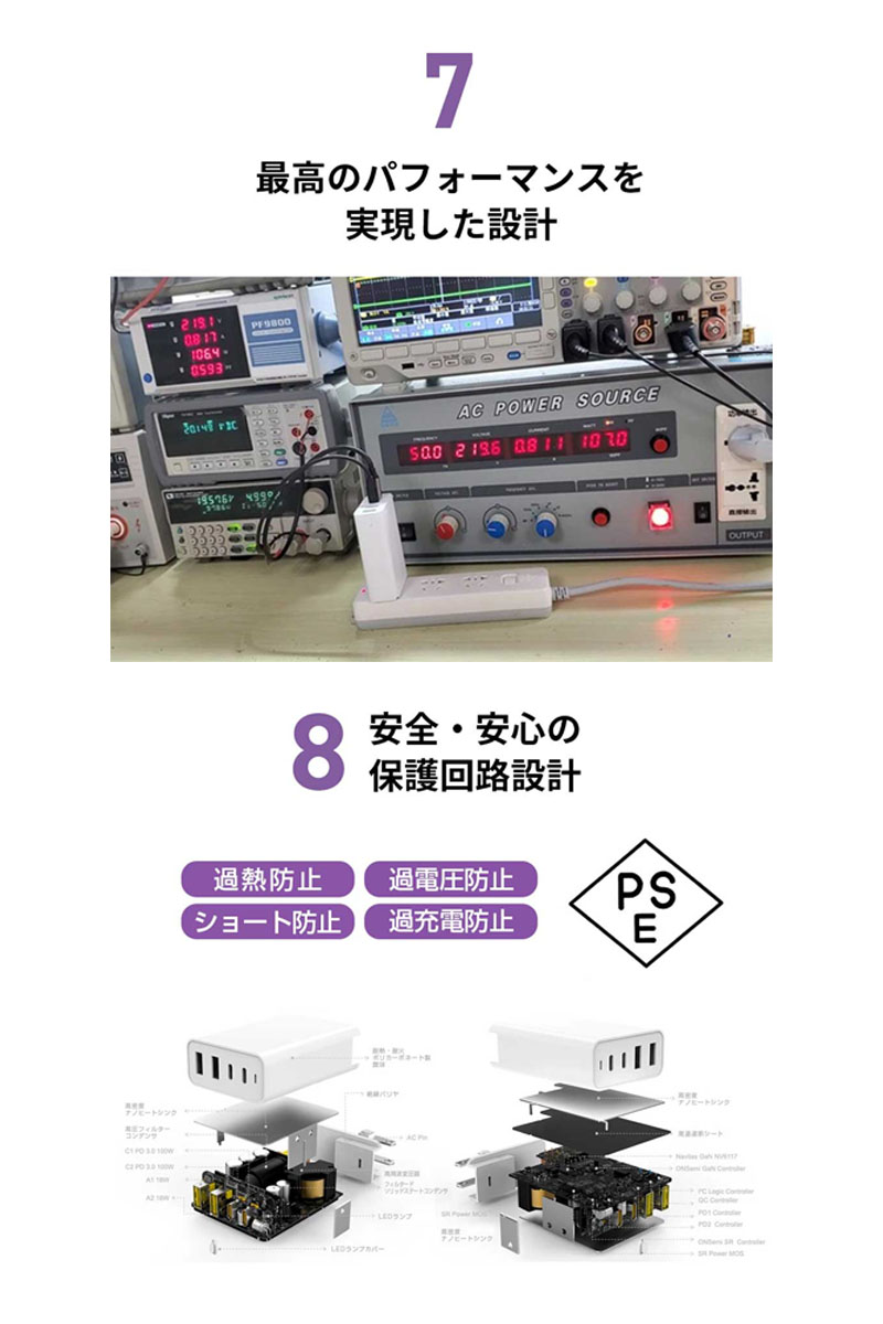 하이퍼주스 HyperJuice PD 100W 충전기 4포트 USB-C USB-A 고속 충전 - 상세 이미지 5