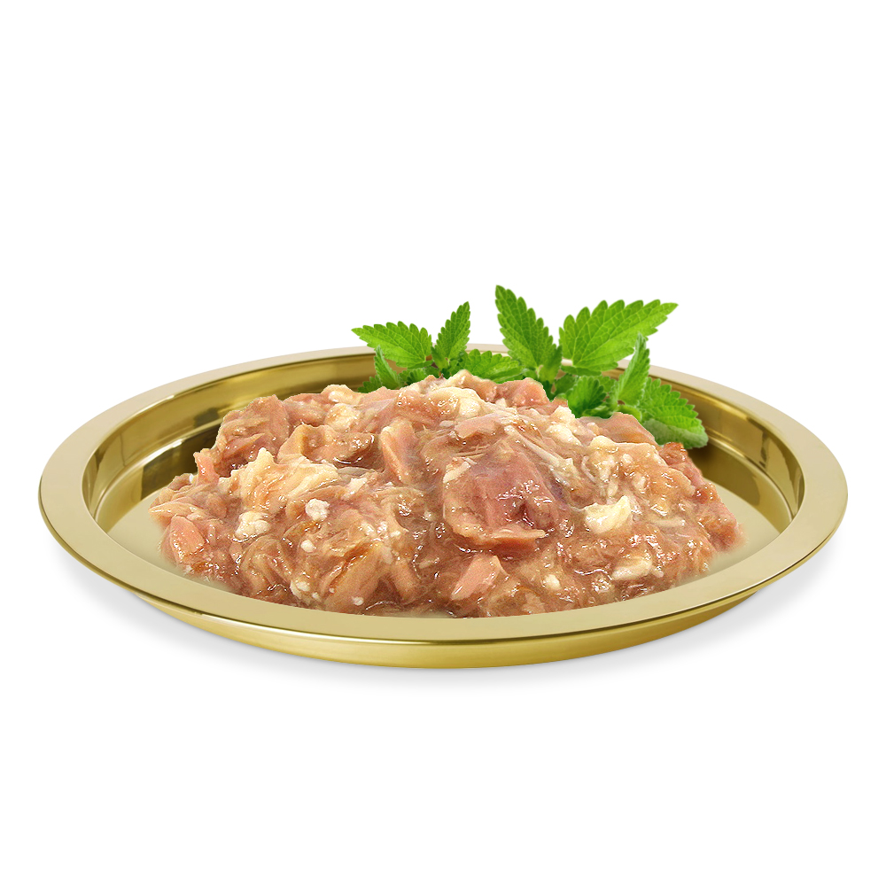 프리미엄 골드런치 캔 고양이 습식 캔 간식 참치+치킨, 80g, 1개 - 상세 이미지 2