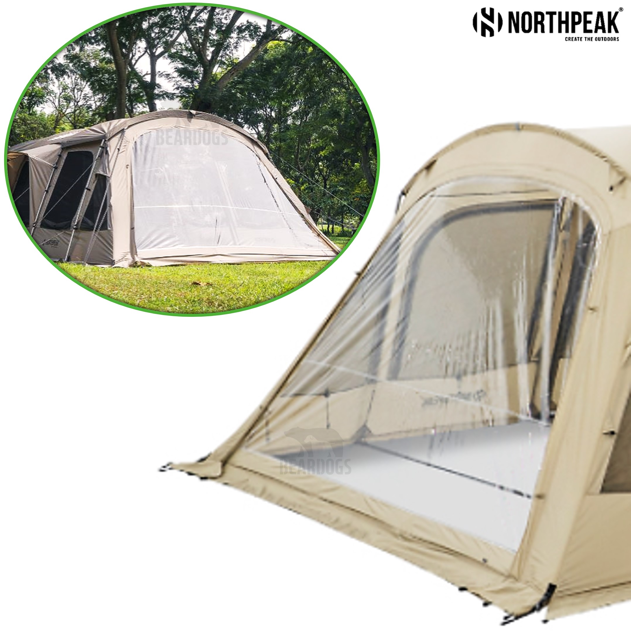 노스피크 TPU 패널 우레탄창 신형 tpu창 투명 퍼시픽 오션 4.0 호환