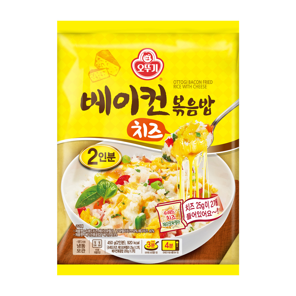 오뚜기 맛있는 베이컨치즈볶음밥 450g - 상품 이미지