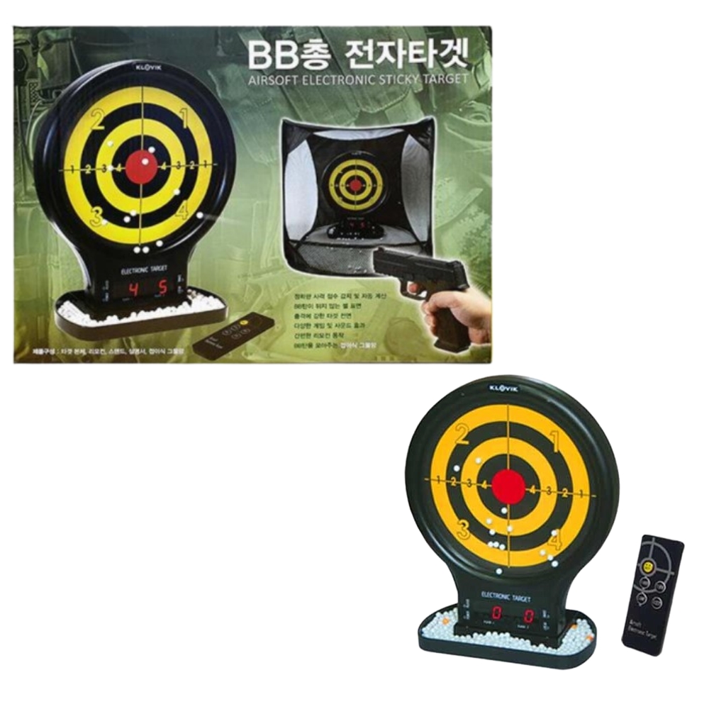 안팅기는 비비탄점수판 bb탄타겟 표적판 사격 IQ EQ - 상품 이미지