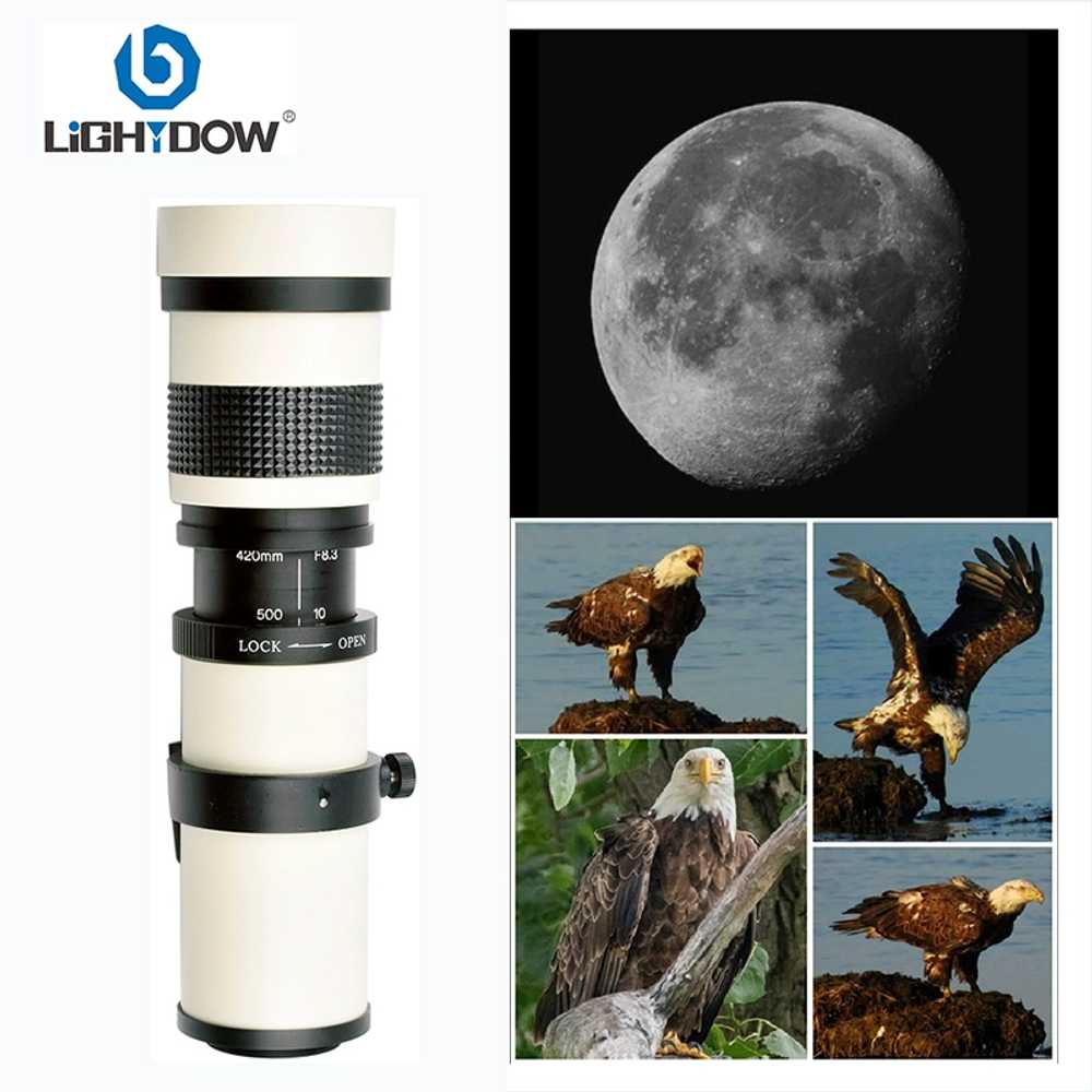 수동망원렌즈 SLR 420-800mm F8.3 캐논90D - 상세 이미지 2