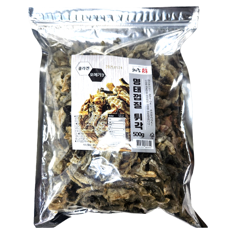 명태껍질튀각 500G/신진씨앤푸드 : 장보자닷컴