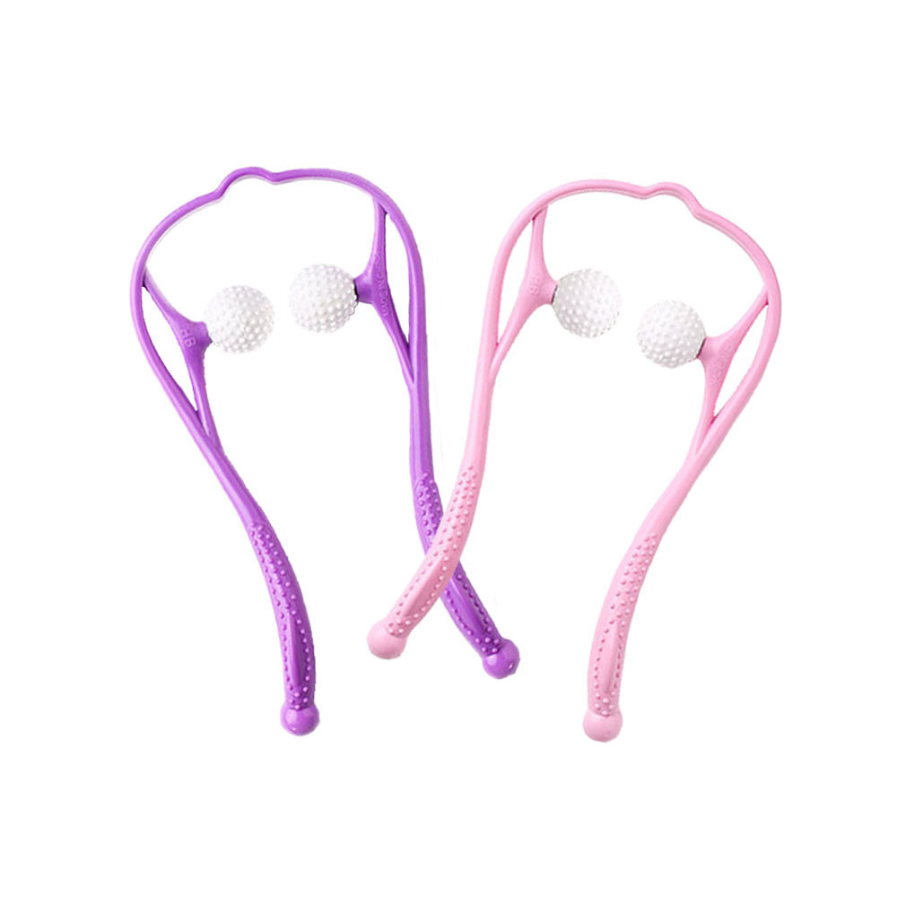 손지압 골프공 목 안마기 뒷목 경추 시원한 어깨 승모근 셀프 수동 마사지기 손바닥 손 지압기 부모님 추석 설날 효도 선물