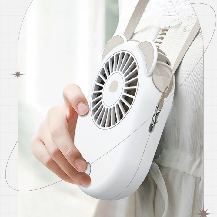 목걸이형선풍기 휴대형 날개없는손선풍기 캠핑용무선선풍기