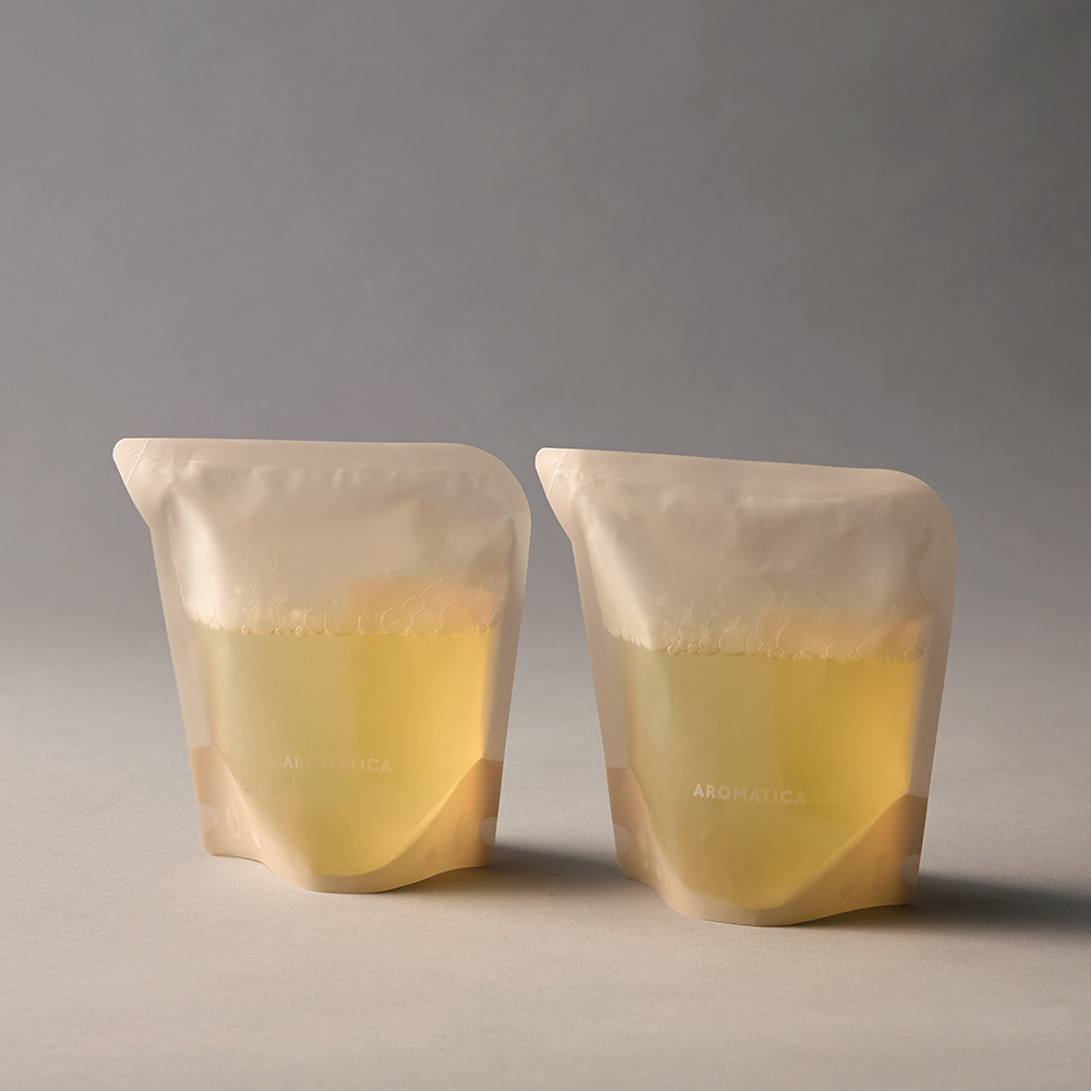 [라운지ONLY/1+1] 아로마티카 제스티 핸드솝 그레이프프룻 & 탠저린 300ML (리필) 제품 이미지