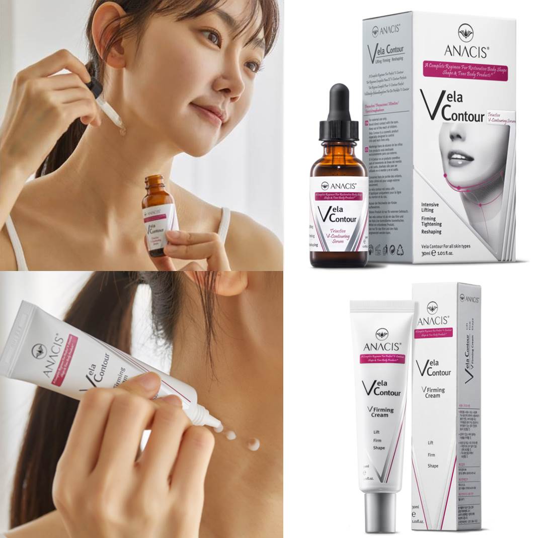 벨라컨투어 데콜테 세로 가로 목주름 크림 앰플 넥세럼 30ml 넥크림 30ml 2종세트 - 메인 이미지