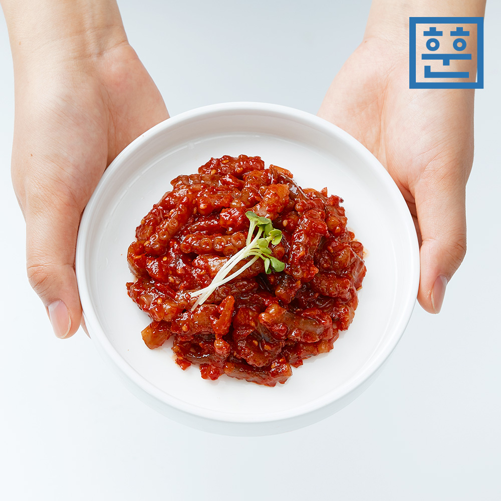 비빔 낙지젓갈 오징어젓 양념 반찬 밥도둑 - 상세 이미지 3