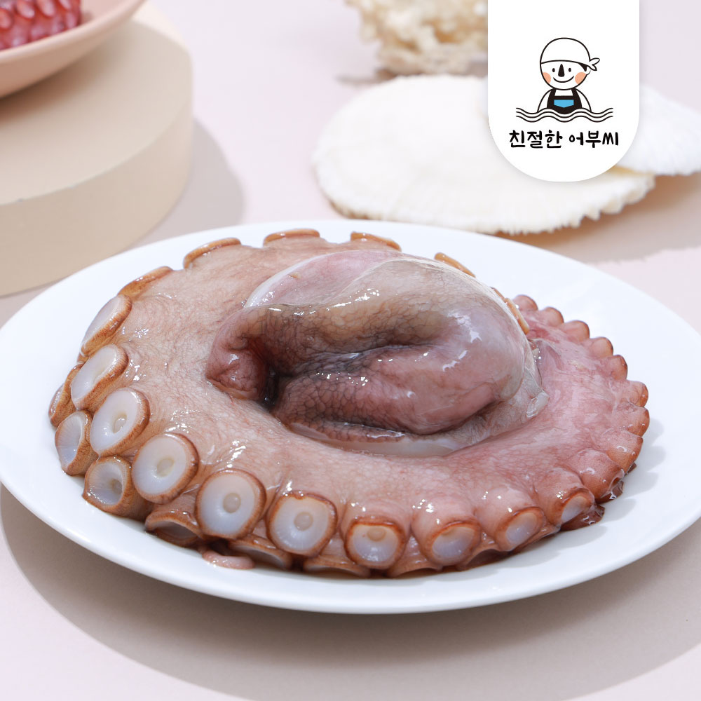 국내산 문어 자숙 손질 자연산 돌문어 문어다리 친절한어부씨 이미지 4