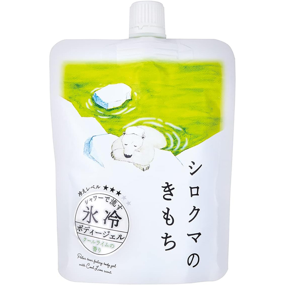 시로쿠마노 키모치 냉감 쿨링 바디젤 150g