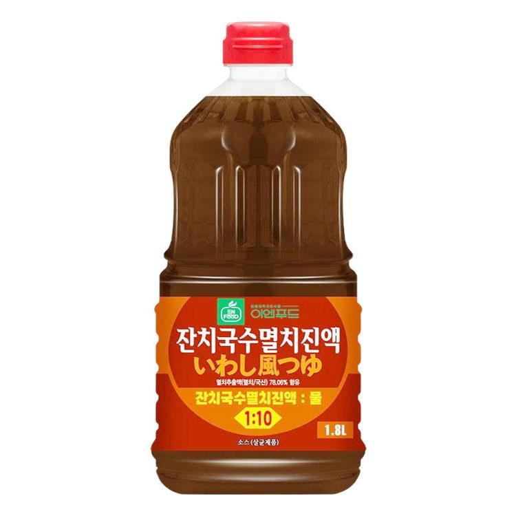 잔치국수멸치진액 1.8L/㈜이엔푸드 : 장보자닷컴