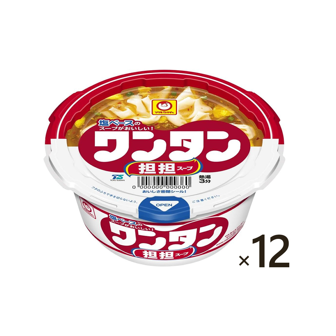 마루짱 미니 완탕 탄탄 수프 32g 12개세트 일본직구