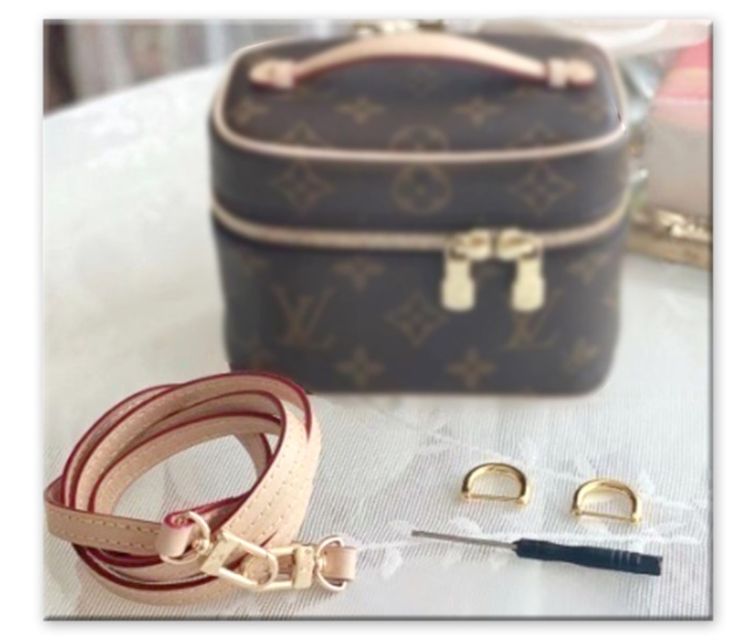 블링앤쥬 루이비통 니스 나노 미니 호환 스트랩 체인 리폼 가방끈 숏핸들