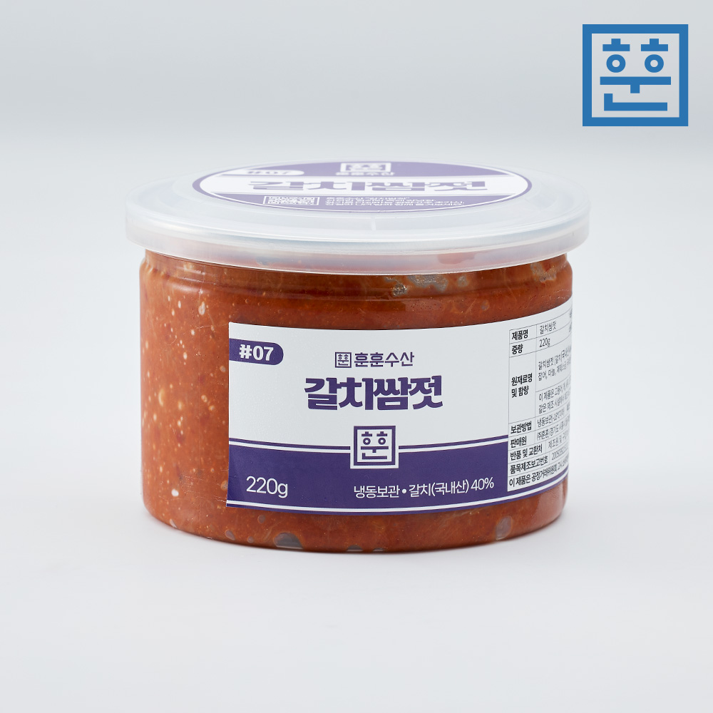갈치쌈젓 갈치속젓갈 비빔 양념 반찬 밥도둑 - 메인 이미지