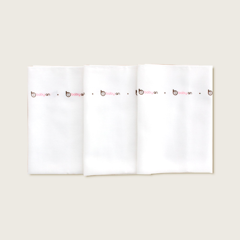베이비앙 국내산 무형광 신생아 아기 유아 가제 거즈 순면 엠보손수건 10장