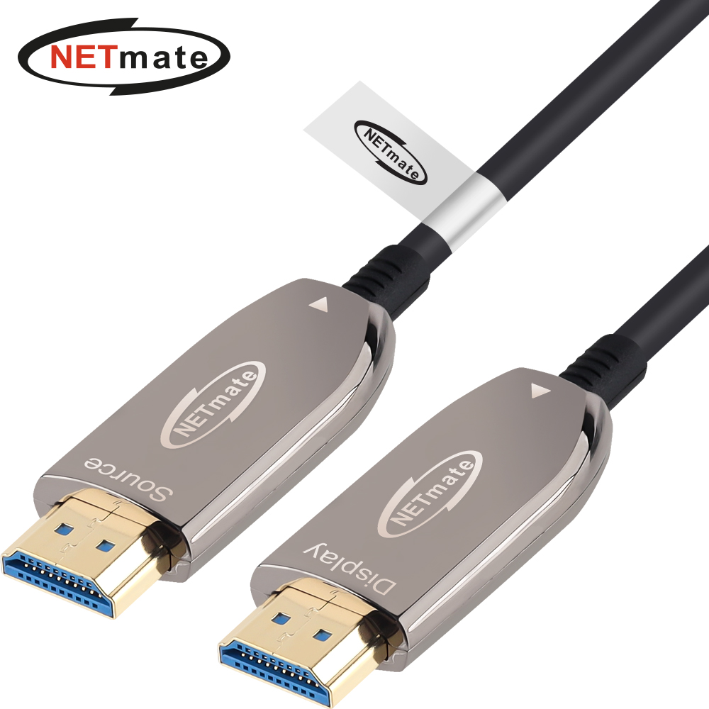 강원전자 넷메이트 HDMI2.1 Hybrid AOC 광 케이블 5m, 1개 - 상품 이미지