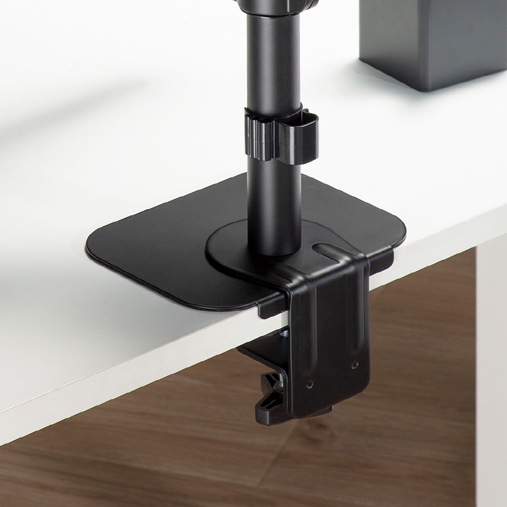 카멜마운트 MPK1 고중량 모니터암 클램프 홀타입 모니터암 보강판