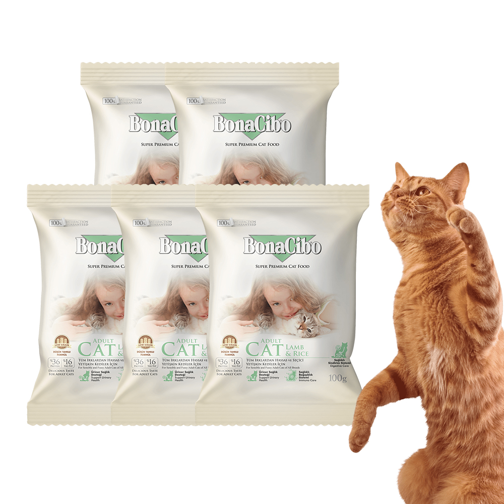 [고양이의날][첫구매딜]슈퍼프리미엄 보나시보 고양이사료 샘플체험 500g - 상품 이미지