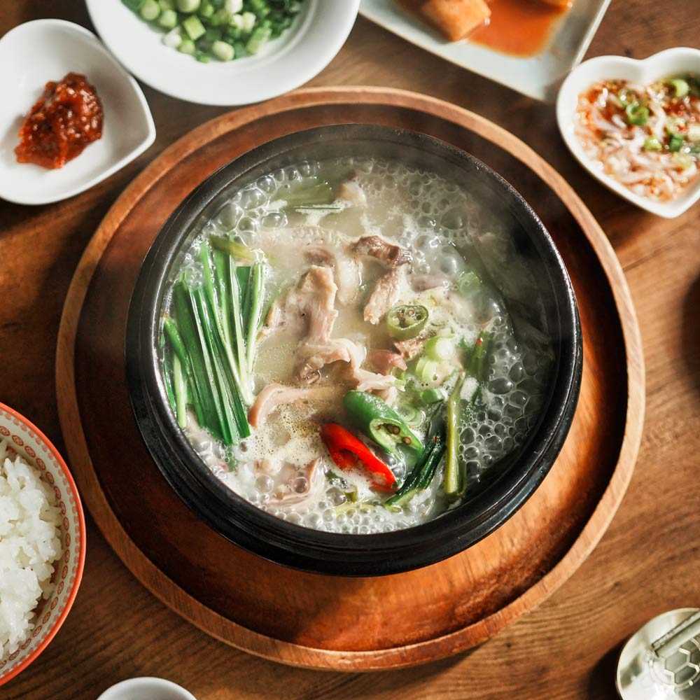 선비찬 돼지내장국밥 600g 1팩+1팩(총2팩) 국내산 내장 고기 오소리 염통 머리고기 별미 이미지 6