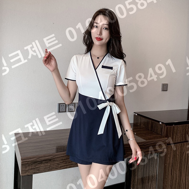 상담실장 유니폼 호텔 스파 미용실 피부관리사 에스테틱 여성용 - 상세 이미지 4