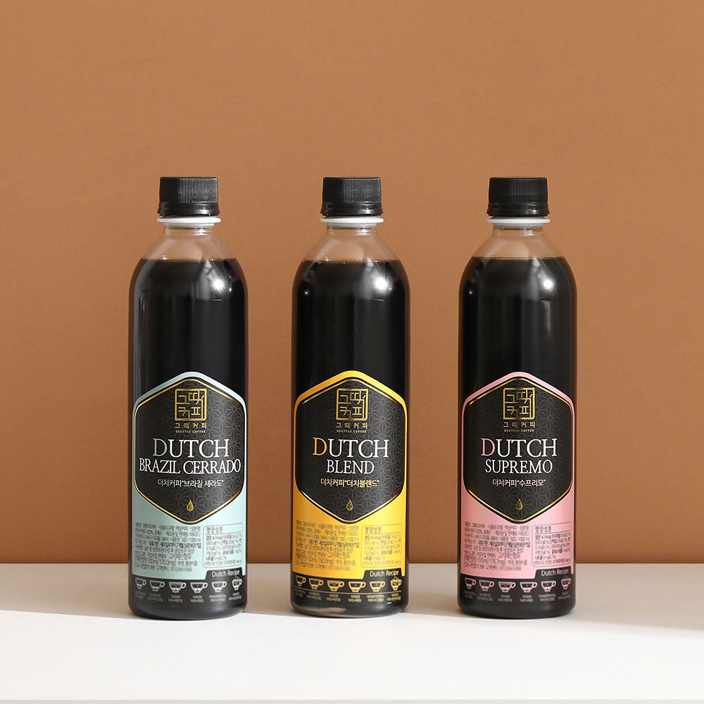 (그때커피)콜드브루 더치커피원액 더치블랜드 500ml 부드러운 바디감 - 상세 이미지 3