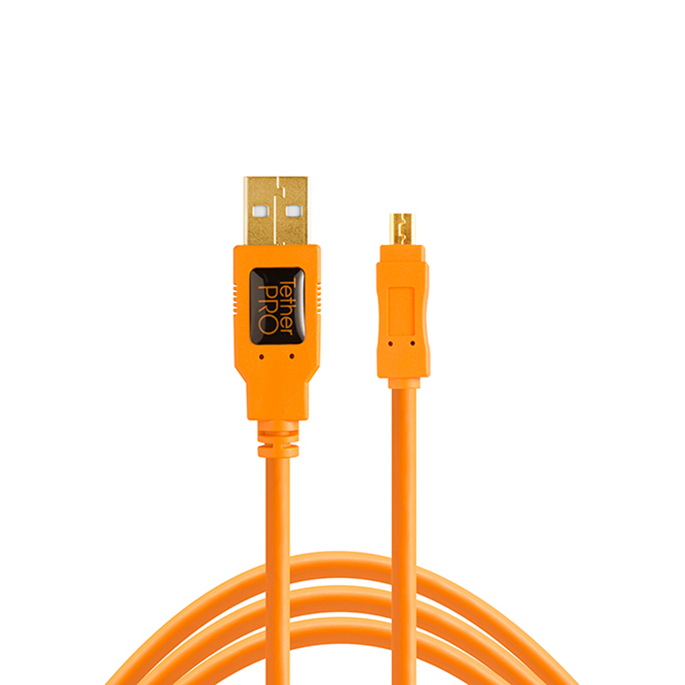 테더툴스 USB 2.0 to Mini-B 8 Pin 케이블 - 상품 이미지