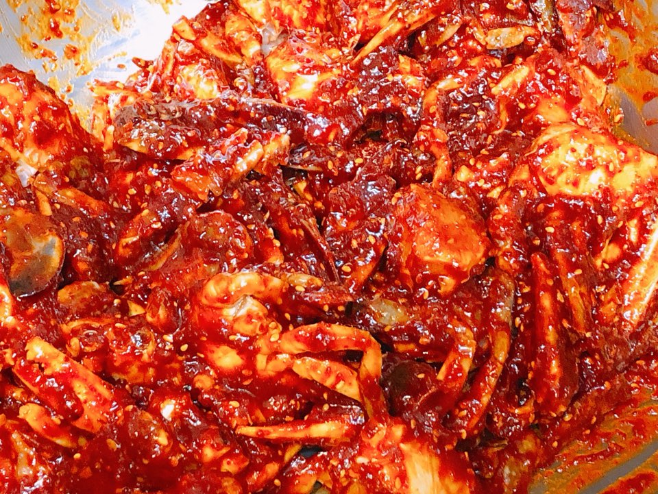 마시차오른 양념게장소스 500g 국내산 고춧가루 사용 양념게장황금레시피 새우장 꽃게 무침 - 상세 이미지 4