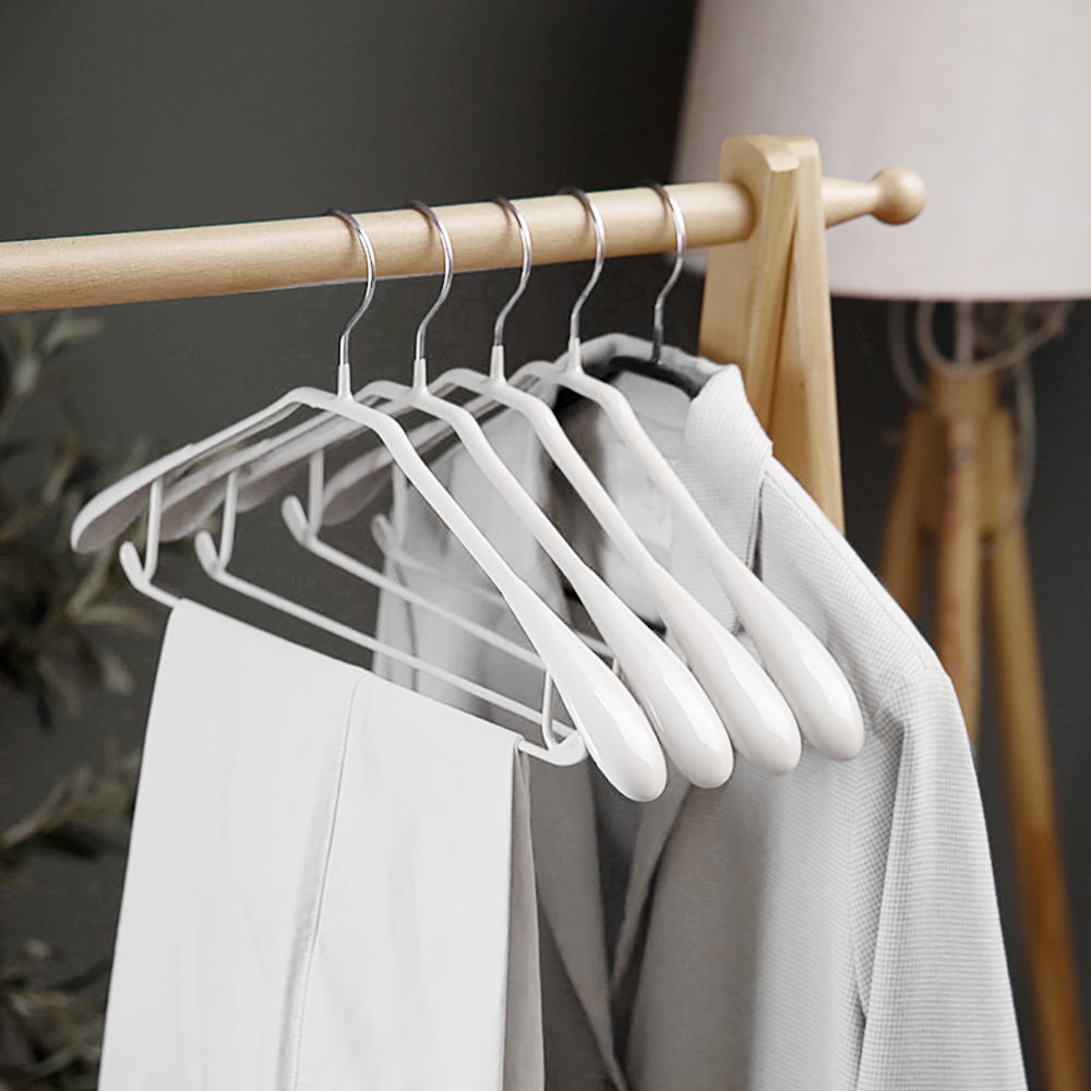 에이비박스 정장 옷걸이 멀티 M 블랙, 100개