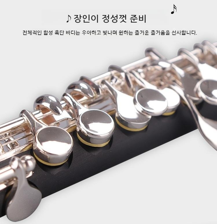 전문가용 피콜로 C튜닝 C톤 C키 연주 취미 - 상세 이미지 3