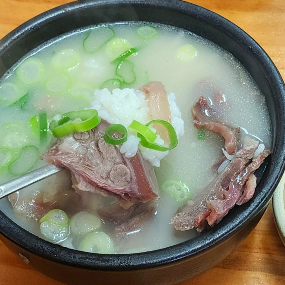 [히트상품] 고기듬뿍 맑은 소머리국밥 600g / 쫀득한 머릿고기 진한육수 - 상세 이미지 5