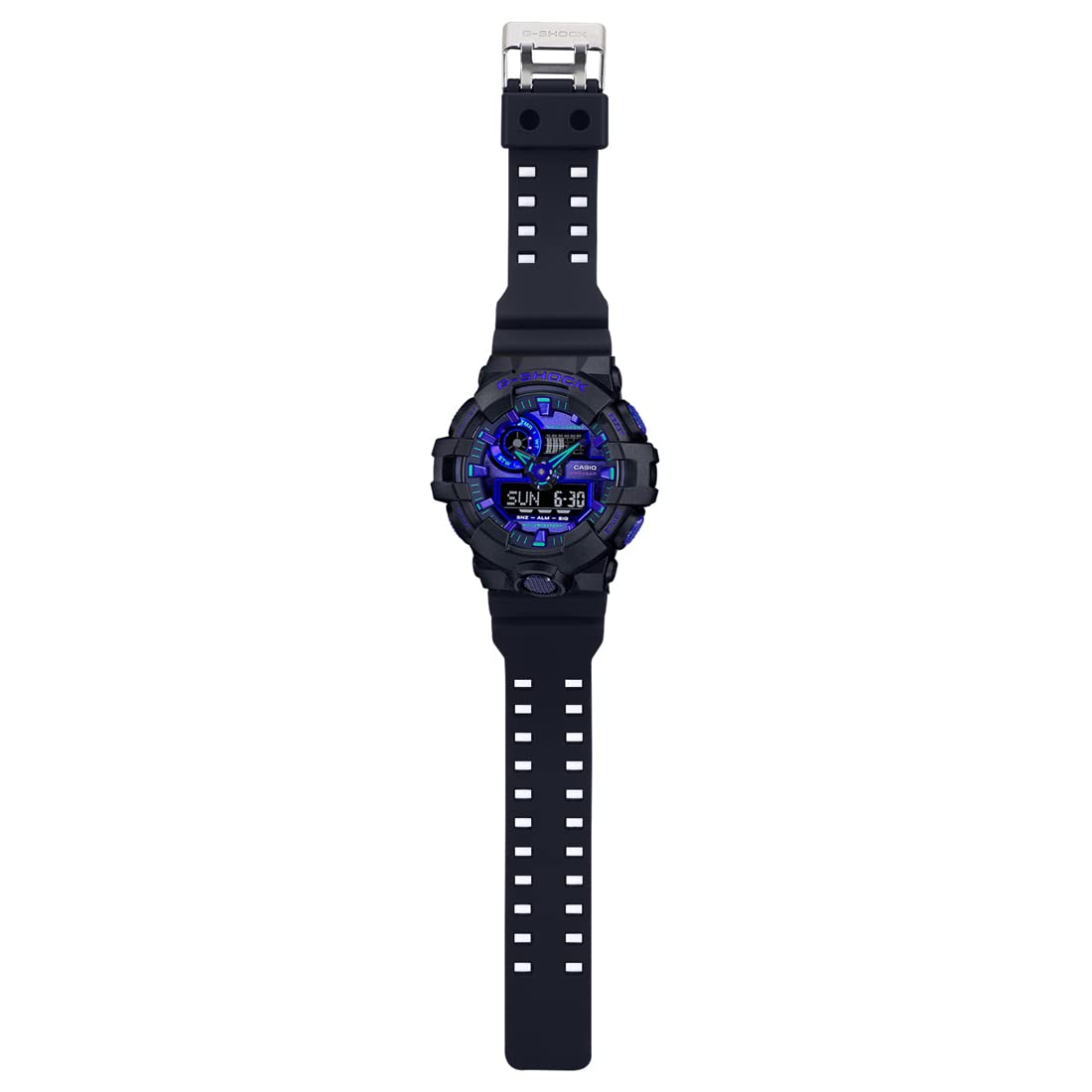 카시오 CASIO G-SHOCK 버츄얼 블루 시리즈 지샥 손목시계 GA-700VB-1A - 상세 이미지 5