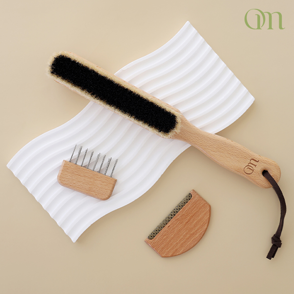 돈모 옷솔 코트 브러쉬 캐시미어 코트빗 옷 의류 이미지 2