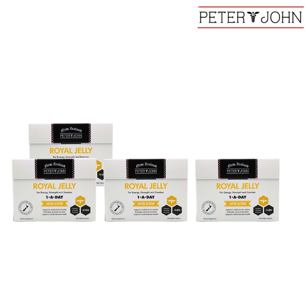 뉴질랜드 로얄젤리 피터앤존 로얄제리 1000mg 10-HDA 200 소프트젤 캡슐 이미지 8