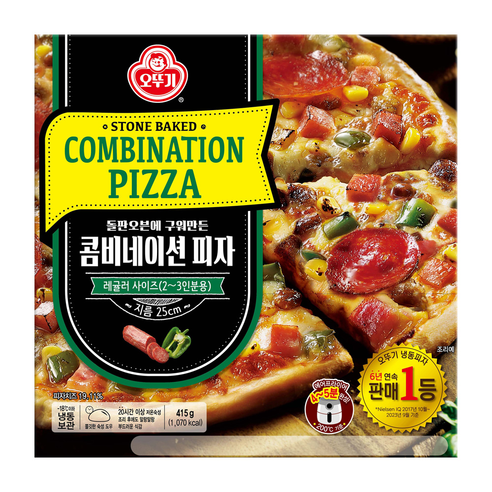 오뚜기 콤비네이션 피자 415g - 메인 이미지
