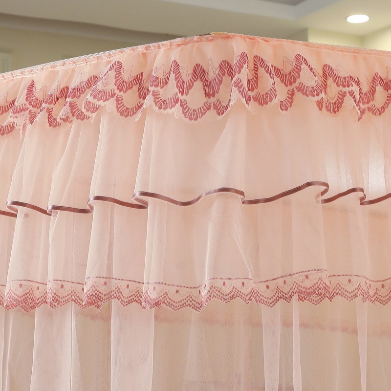 공주 모기장 침대 슈퍼싱글 캐노피 레이스