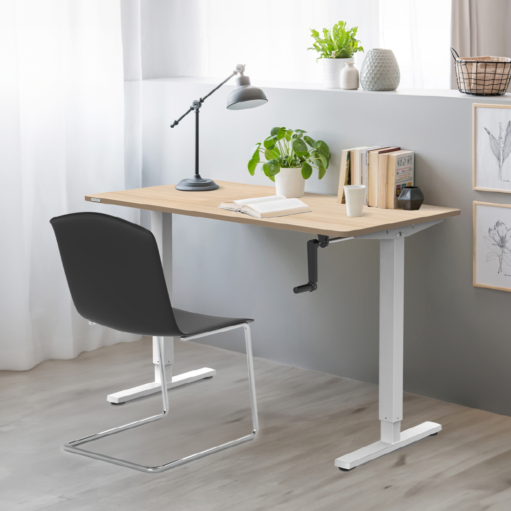 핏쳐 수동식 모션 데스크 스탠딩책상 커스터마이징 M1 PLUS 높이조절책상