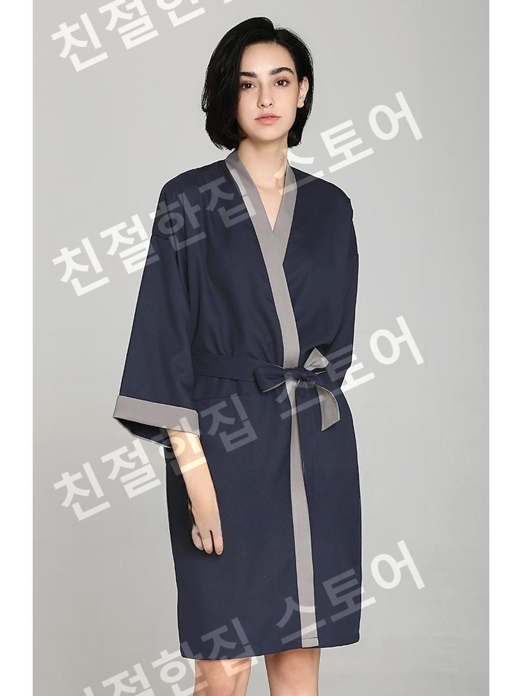 피부미용 가운 마사지 단체복제작 에스테틱 관리실 호텔 메이크업 사우나 - 상품 이미지