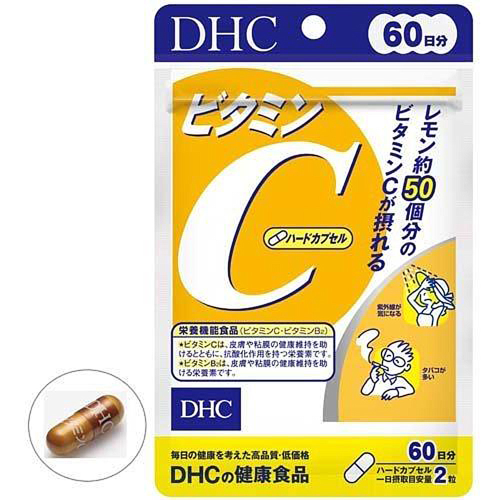 일본 DHC 비타민C 60일분 120정 6개세트