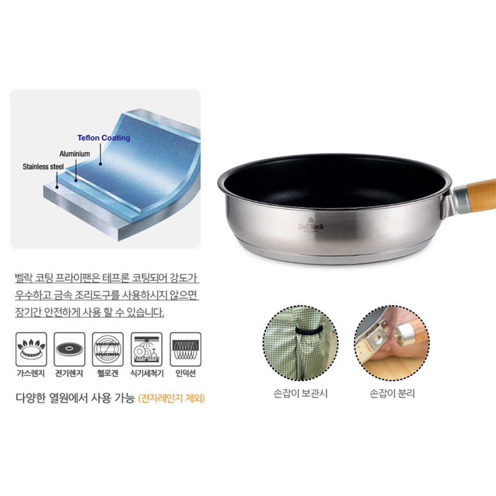 벨락코펠세트 S9 캠핑냄비 식기 그릇 코팅팬구성