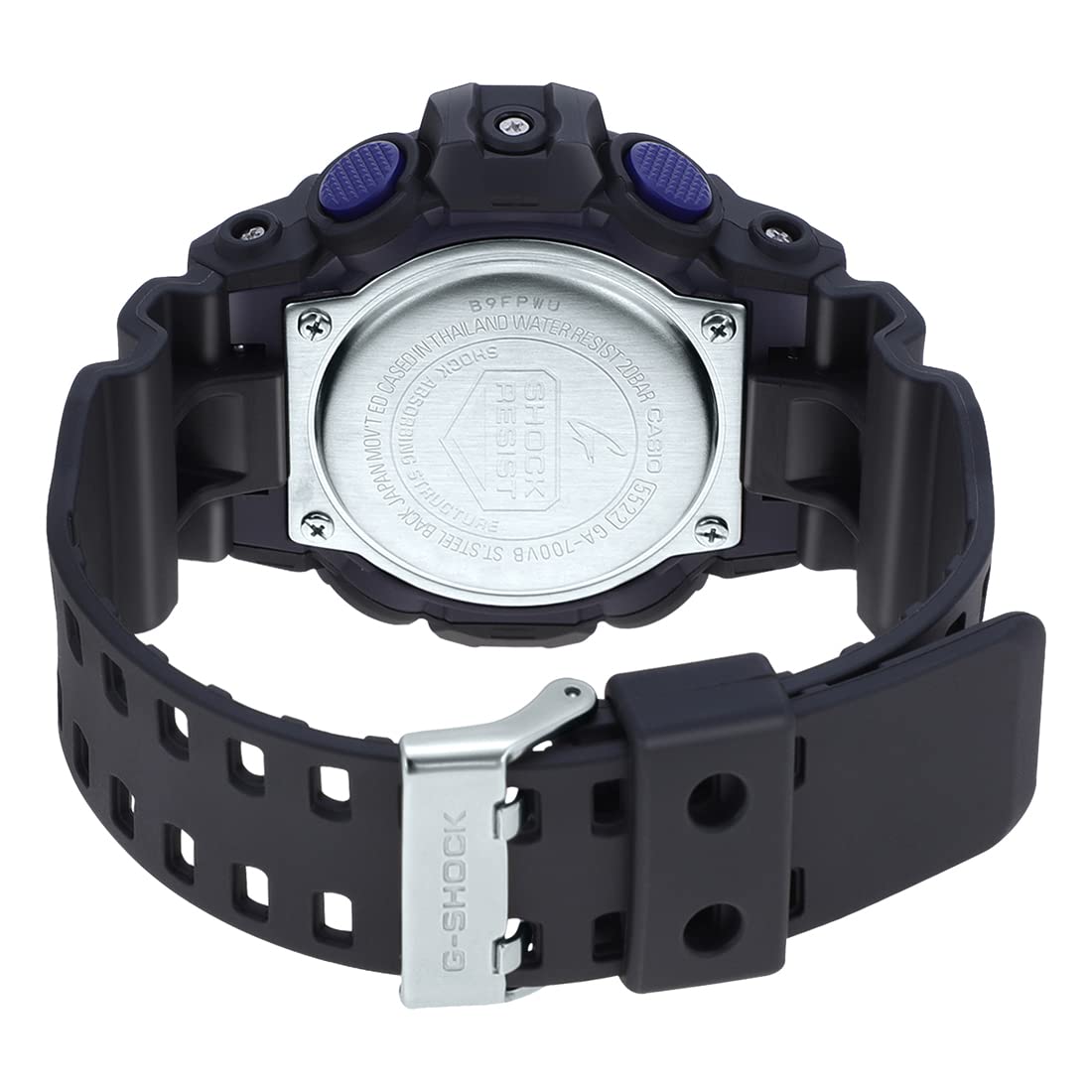카시오 CASIO G-SHOCK 버츄얼 블루 시리즈 지샥 손목시계 GA-700VB-1A - 상세 이미지 4