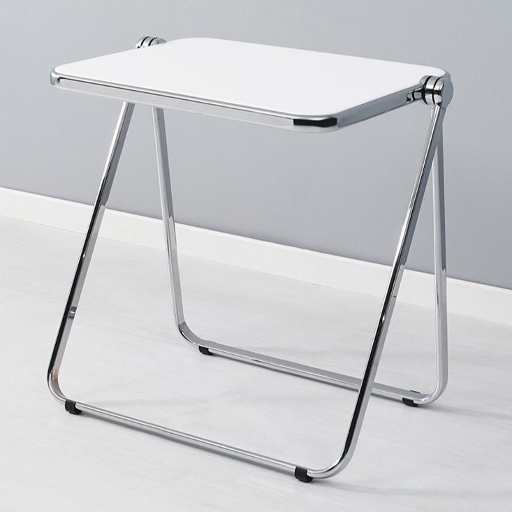 미드센추리 모던 접이식 투명 테이블 인테리어 거실 소파 아크릴 커피