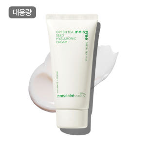 [더블구성] 이니스프리 그린티 씨드 히알루론산 수분크림 / 진정 보습 속... 솔직 후기 | 피부 타입별 분석 - 상품 이미지 2