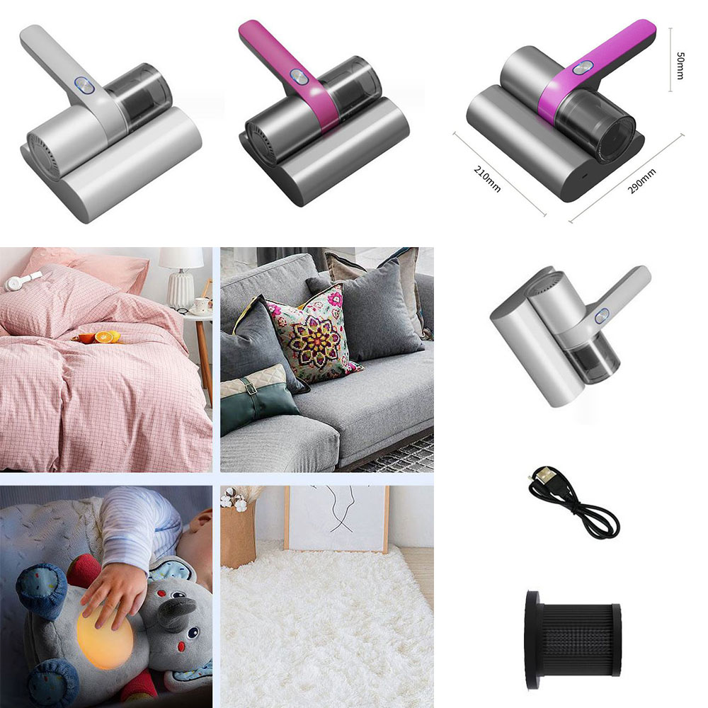 충전식 침구 청소기 무선형 침대 진드기 빈대 uv 살균기