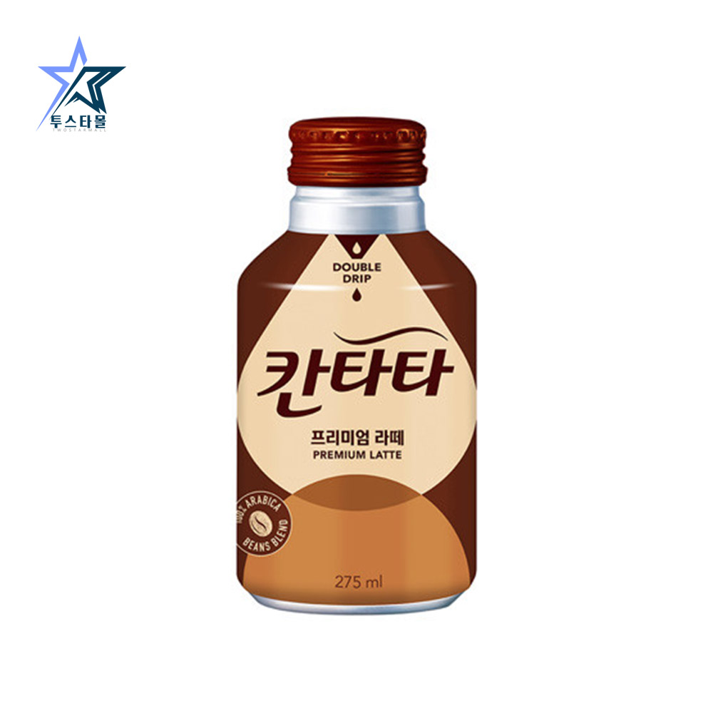 칸타타 콜드브루 블랙 스위트아메리카노 라떼 카라멜 275ml 각6개씩 24캔 캔커피 - 상세 이미지 4