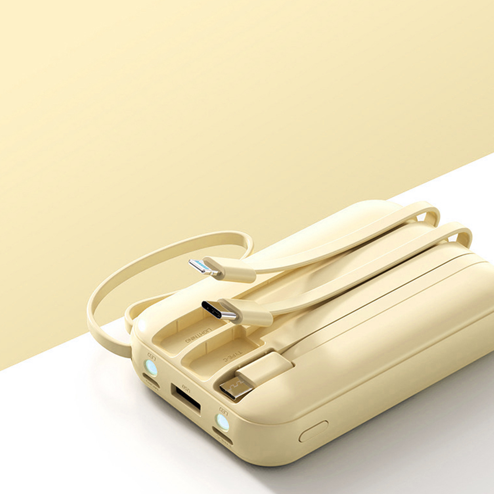 대용량 보조배터리 10000mAh LCD 잔량표시 3in1 4대 동시충전 - 상세 이미지 2